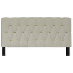 Queen Size Platform Bed with Gold Tufted Headboard, Trundle & Storage (600lb Capacity)