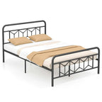Twin/Full/Queen/King Size Bed Frame Mattress Foundation with