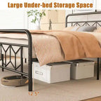 Twin/Full/Queen/King Size Bed Frame Mattress Foundation with