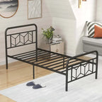 Twin/Full/Queen/King Size Bed Frame Mattress Foundation with