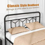 Twin/Full/Queen/King Size Bed Frame Mattress Foundation with