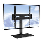 Meuble TV 55" avec support pivotant universel / sur roulettes, hauteur réglable - 42 pouces
