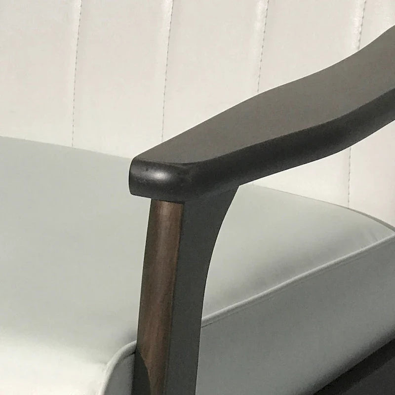 25.75 High Back Faux Leather Accent Chair