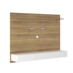 Meuble TV mural avec panneau flottant, console multimédia pour téléviseurs 70 pouces