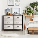 Commodes de chambre avec 6 tiroirs, commode de chambre