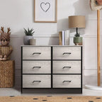 Commodes de chambre avec 6 tiroirs, commode de chambre