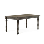 80-Inch Wooden Dining Table - Grey