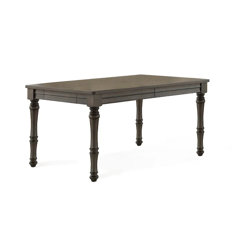 80-Inch Wooden Dining Table - Grey