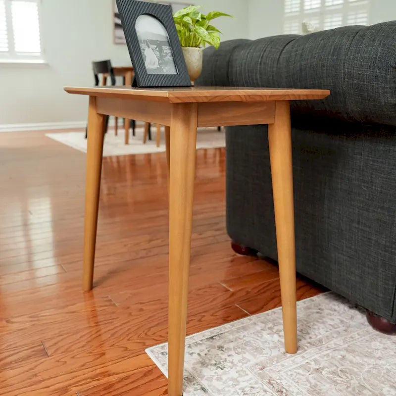Mid-Century Rectangular Side Table