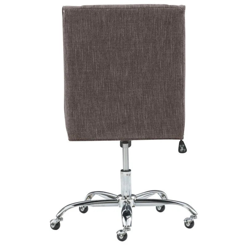 Fauteuil de bureau pivotant violet anthracite
