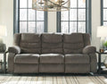Tulen Contemporary Reclining Sofa Gray