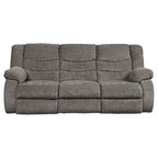 Contemporary Reclining Sofa Gray