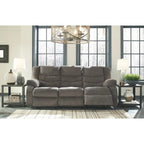 Contemporary Reclining Sofa Gray