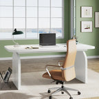 63-Inch Executive Desk, Rectangular Large Office Computer Desk Workstation