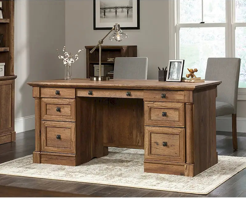 Sauder Palladia Collection Executive Desk