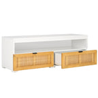2-Drawer 1-Shelf Entertainment Media Stand (Fits Up To 55 Flatscreen TV) - 48Wx16Dx17H