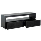 2-Drawer 1-Shelf Entertainment Media Stand (Fits Up To 55 Flatscreen TV) - 48Wx16Dx17H