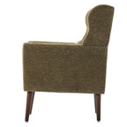 Fauteuil d'appoint moderne rembourré en mousse, fauteuil de salon confortable pour la lecture
