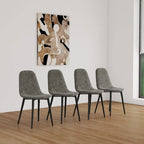 Ensemble de table de cuisine en bois de style Mid-Century pour restaurant, 5 pièces