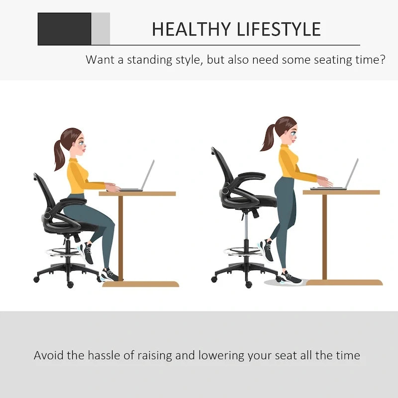 Office Chair with Lumbar Support
