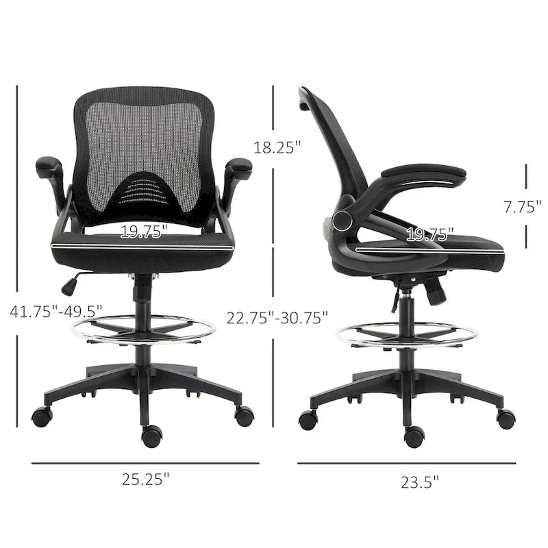 Office Chair with Lumbar Support