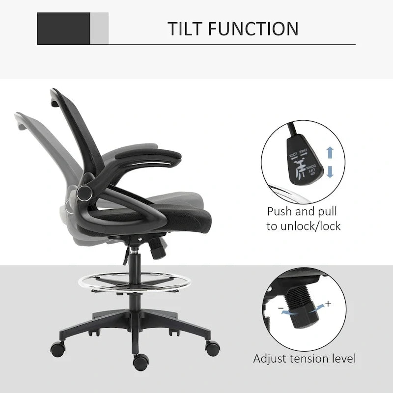 Office Chair with Lumbar Support