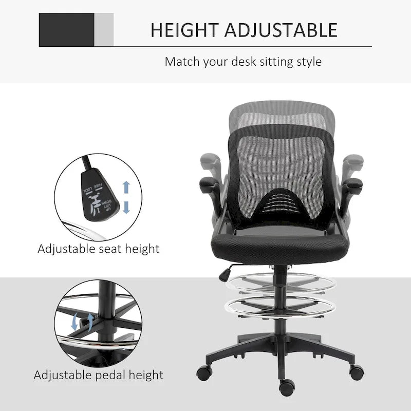 Office Chair with Lumbar Support