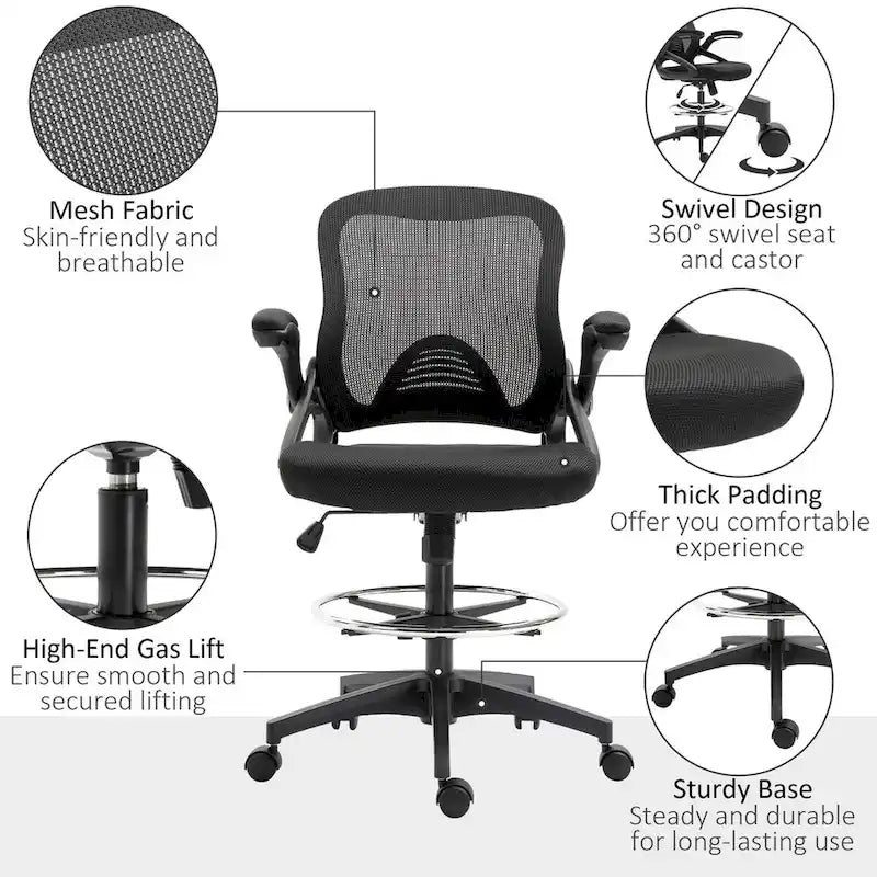Office Chair with Lumbar Support