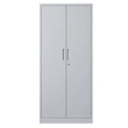 Metal Garage Storage Cabinet Tool Steel with Doors and 4 Shelves