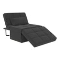 Fauteuil ottoman convertible et lit de repos 4-en-1