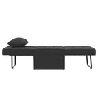 Fauteuil ottoman convertible et lit de repos 4-en-1