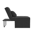 Fauteuil ottoman convertible et lit de repos 4-en-1