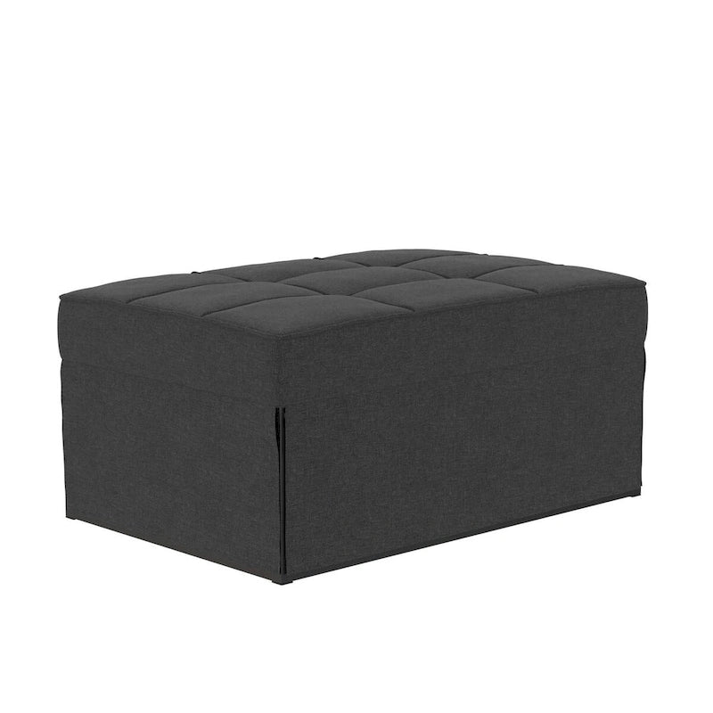 Fauteuil ottoman convertible et lit de repos 4-en-1