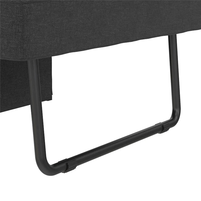 Fauteuil ottoman convertible et lit de repos 4-en-1
