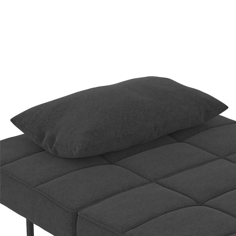 Fauteuil ottoman convertible et lit de repos 4-en-1