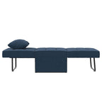 Fauteuil ottoman convertible et lit de repos 4-en-1