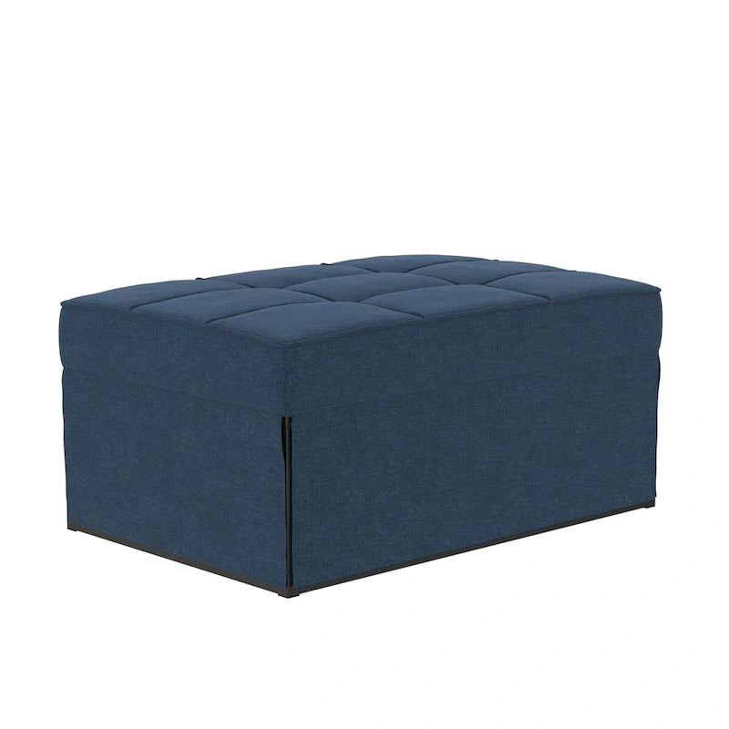 Fauteuil ottoman convertible et lit de repos 4-en-1