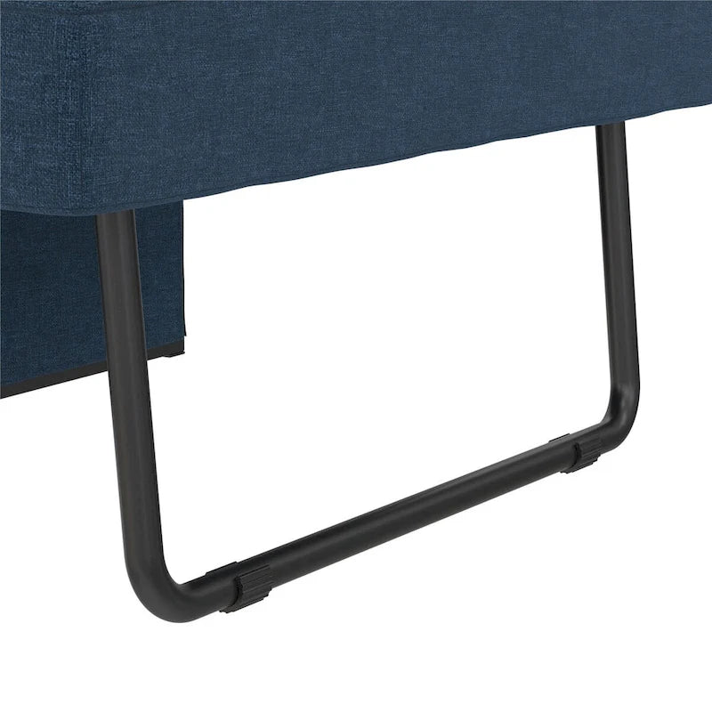 Fauteuil ottoman convertible et lit de repos 4-en-1