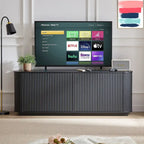 Sideboard Storage Cabinet TV Stand with wave pattern